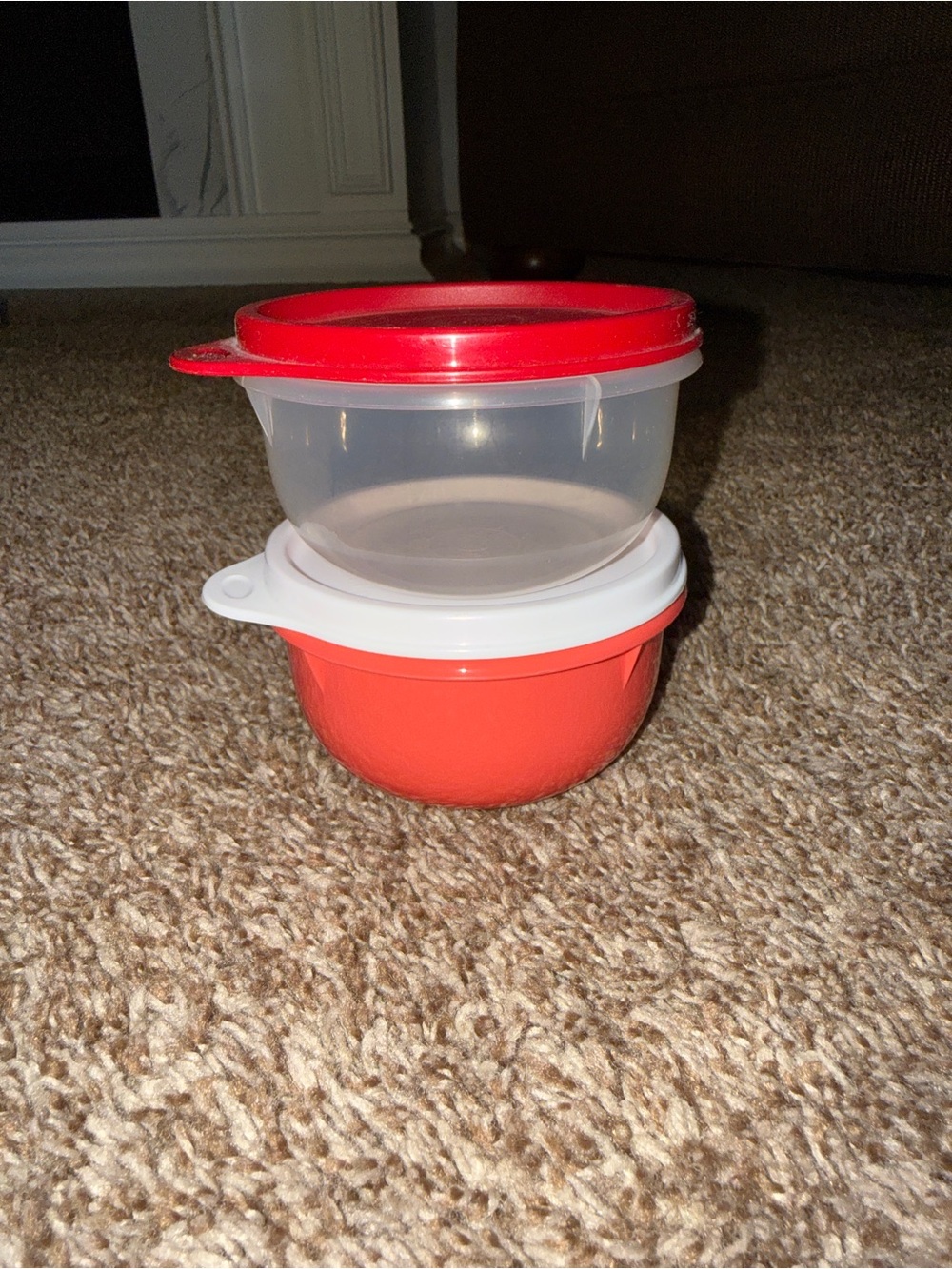 Set of 2 Tupperware Ideal Lit’l Bowls
